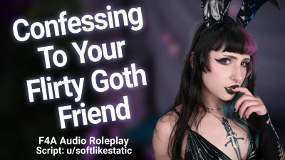 Aestra Azure - Confessing To Your Flirty Goth Friend [F4A] Roleplay