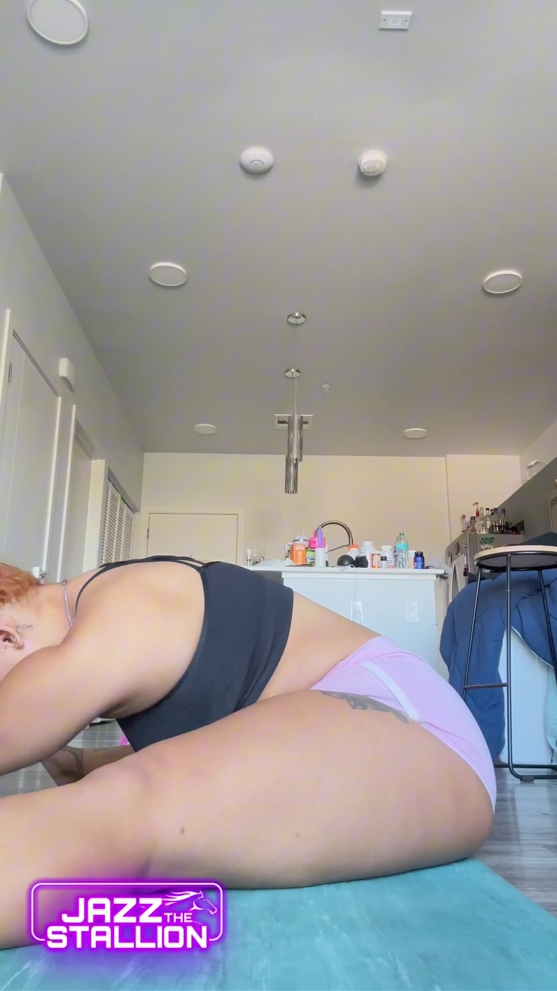 Exclusive Leak: Jazz The Stallion - SFW: Yoga Session - Stream in FullHD | Hotleakxxx.com