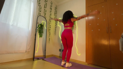 ellaxblair - Home workout but it gets better - part 1