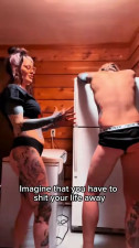 Sarah Moon Suicide - Teaching Charlie Western how to Twerk