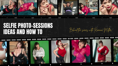 RoxanneMiller - Christmas pinup photosession - self directed