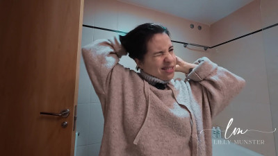 Lilly Munster - SFW Teeth Brushing And Flossing