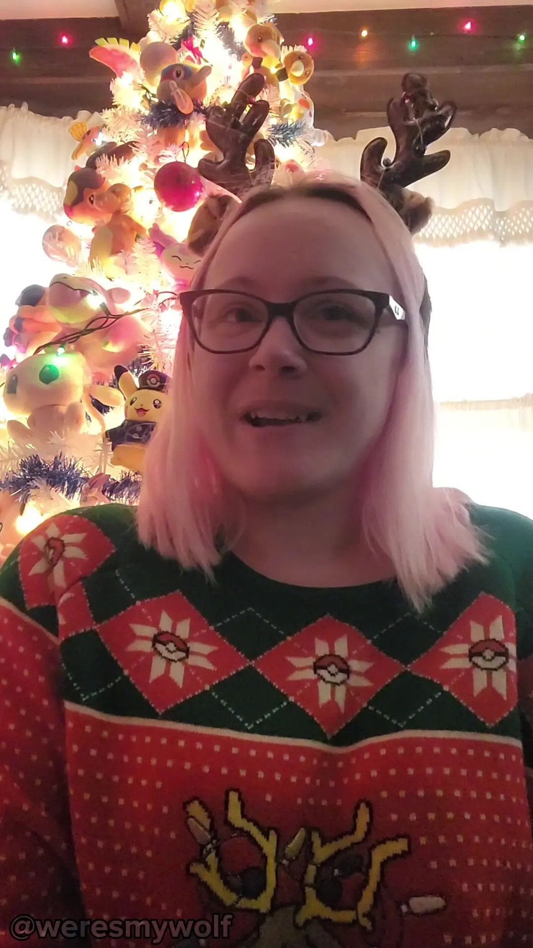 Exclusive Leak: WeresMyWolf - Happy Holidays from Zoey - Thank You for 100 Followers - Stream in FullHD | Hotleakxxx.com