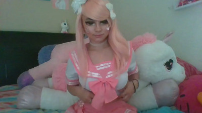 Kristal Rose - Kawaii Anime Girl Masturbates