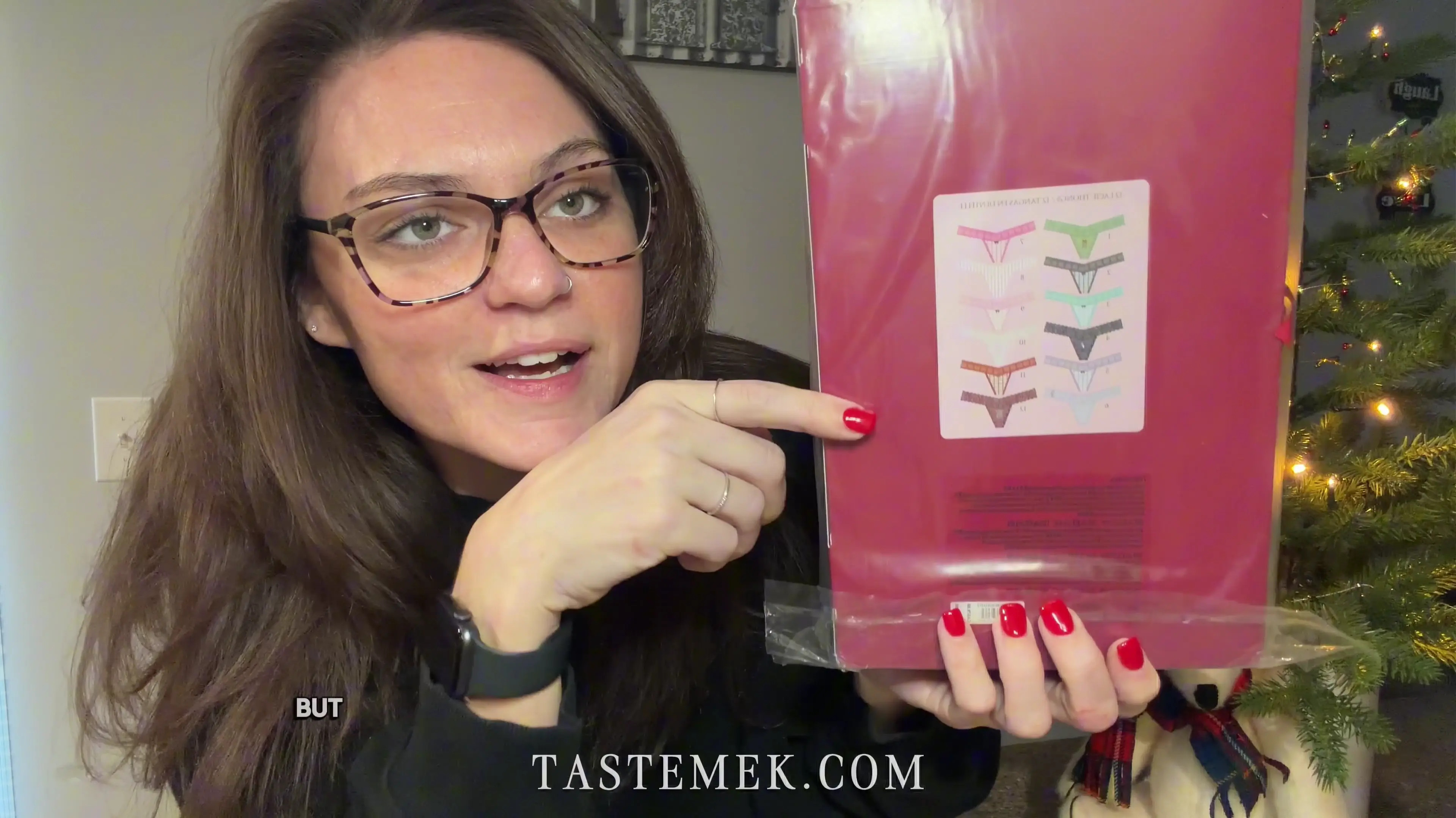 Exclusive Leak: Taste Me K - VS 12 Day Christmas Advent - Lace Thongs - Stream in FullHD | Hotleakxxx.com