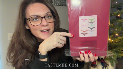 Taste Me K - VS 12 Day Christmas Advent - Lace Thongs