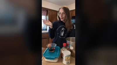 RosieTaylor - SFW Maple Cookie Baking