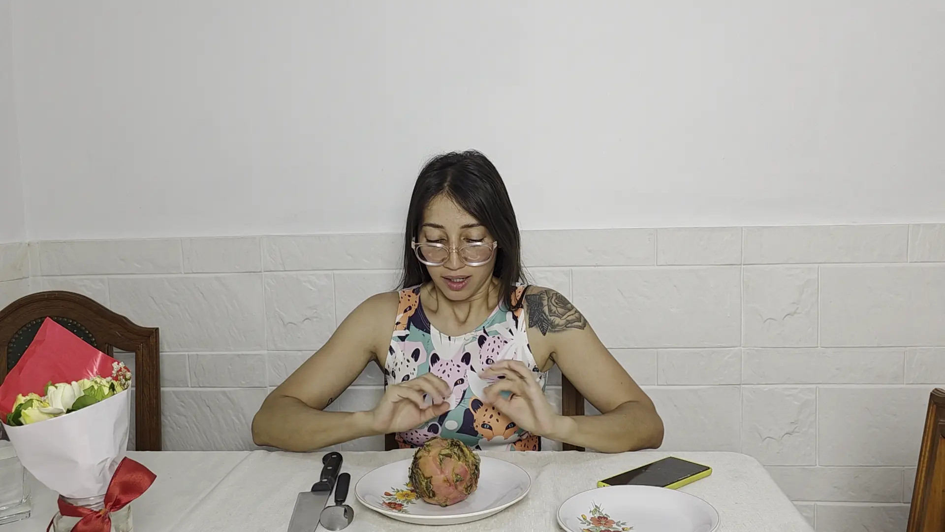 Exclusive Leak: Grecia Laia - Testing Pitaya Tropical Fruit - Stream in FullHD | Hotleakxxx.com