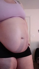 Wendi_ho - Pregnant Belly Oiled Up SFW