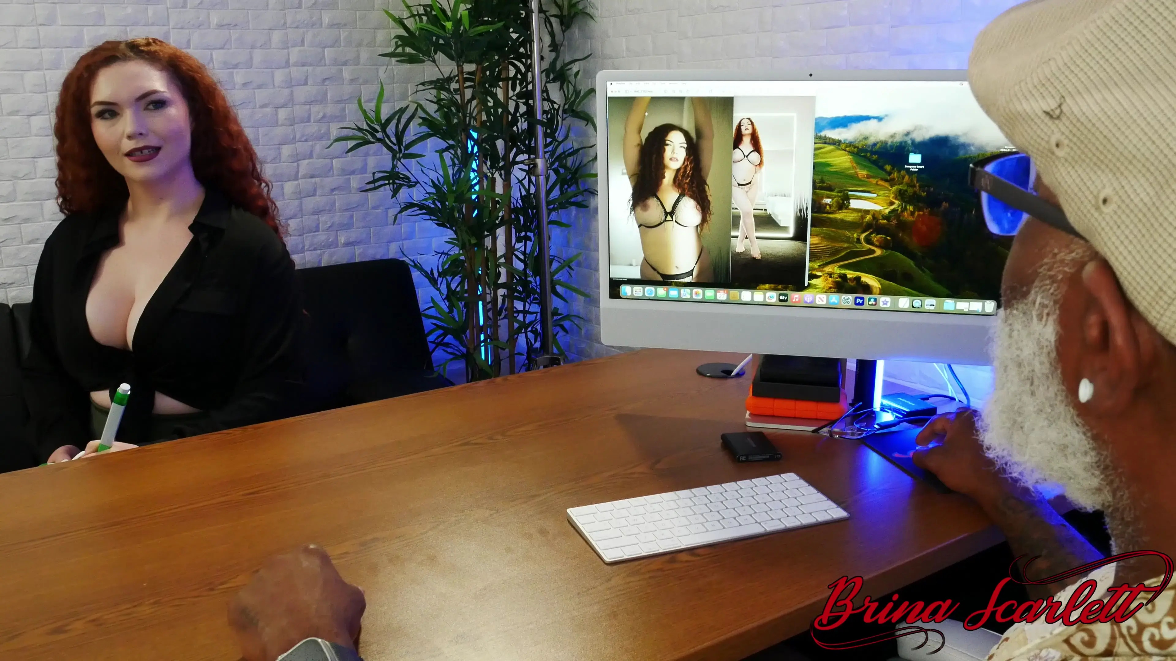 Exclusive Leak: Brina Scarlett - My Boss Found My PORN! FREE PREVIEW - Stream in FullHD | Hotleakxxx.com