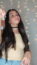 CandyGiirl - Trying on dark lipsticks