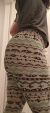 Witchylove88 - Printed leggings on big booty