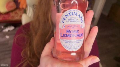 BustySeaWitch - Reviewing My Favorite Soda - FENTIMANS ROSE LEMONADE