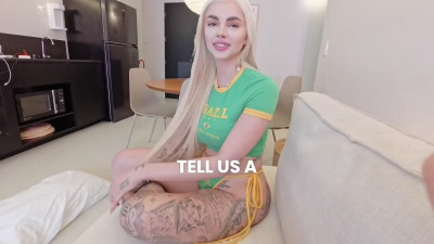 TheGreysVIP - PETITE BLONDE LATINA INTERVIEW