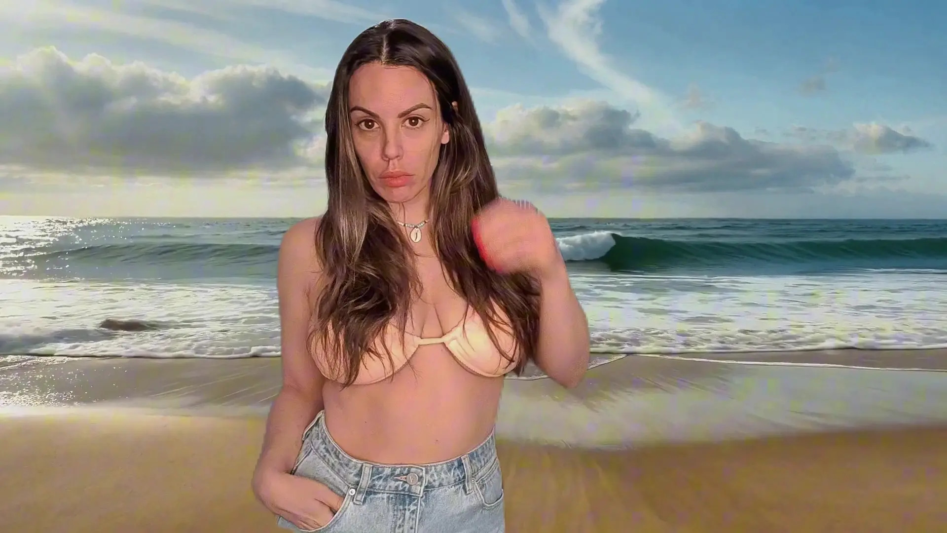 Exclusive Leak: Annika Rain - Sunrise By The Sea - Morning Beach Ritual - Stream in FullHD | Hotleakxxx.com