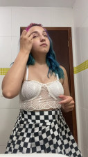 bunny8alice - Doing my makeup