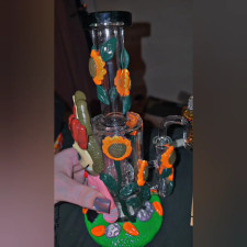 Linzycakes - Silly little video of me smoking out of my new glass piece