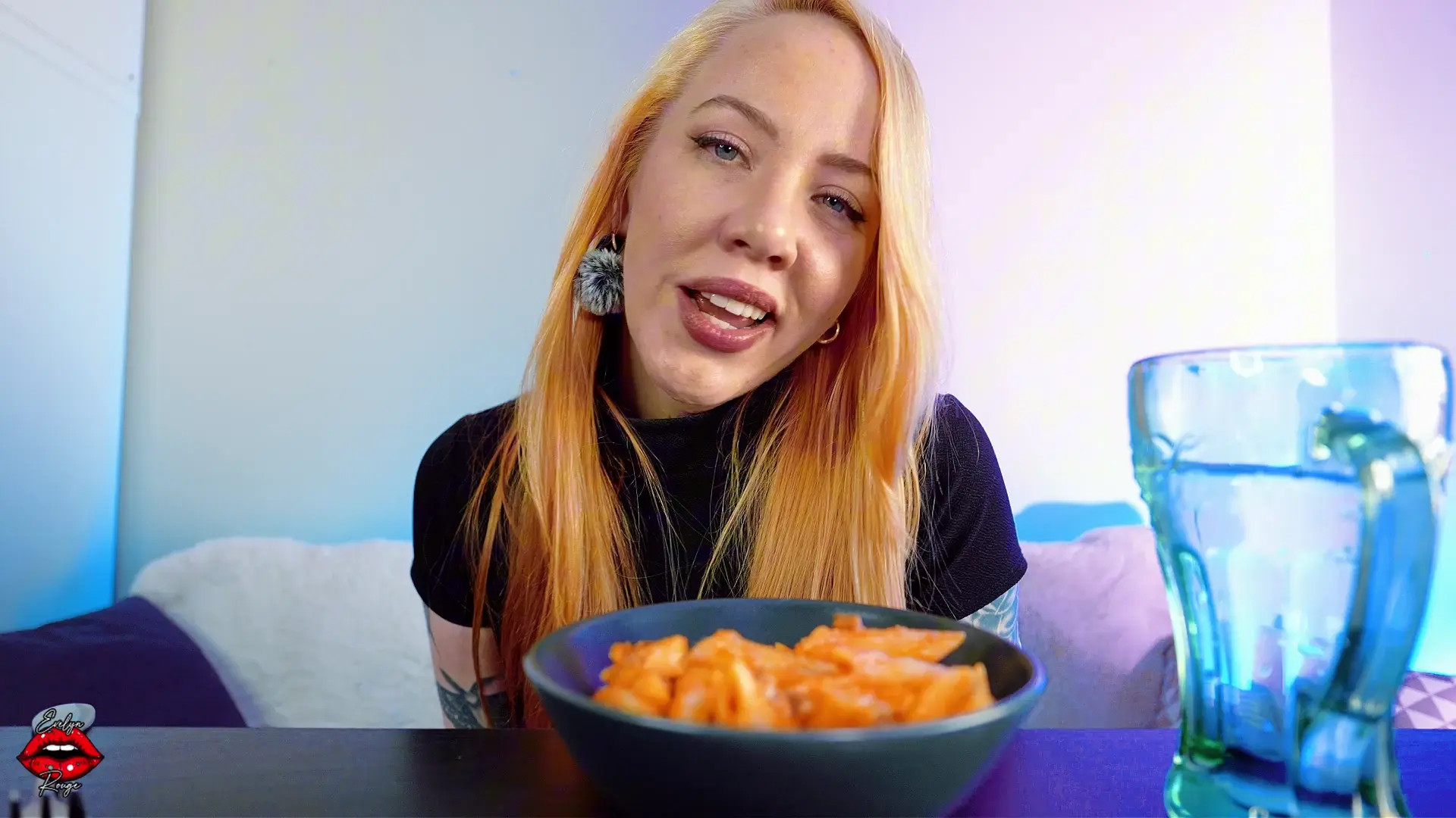 Exclusive Leak: evelynrougeXXX - Dominatrix Food Porn and Lip Fetish Health Prevention Class - Stream in FullHD | Hotleakxxx.com