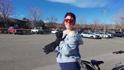 BlazinDutchess - Bike ride with drone camera