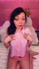 PinkFreyaHot - Skirt and stockings