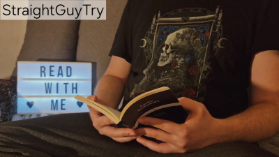 StraightGuyTry - SFW// Read with me by the fireplace SFW