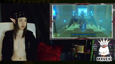 MxVexi - Goth Elf Vexi Plays Zelda: BOTW - Getting Climbing Gear