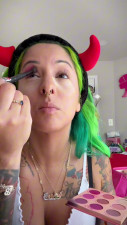 Spanishbarbiie - Valentines day makeup