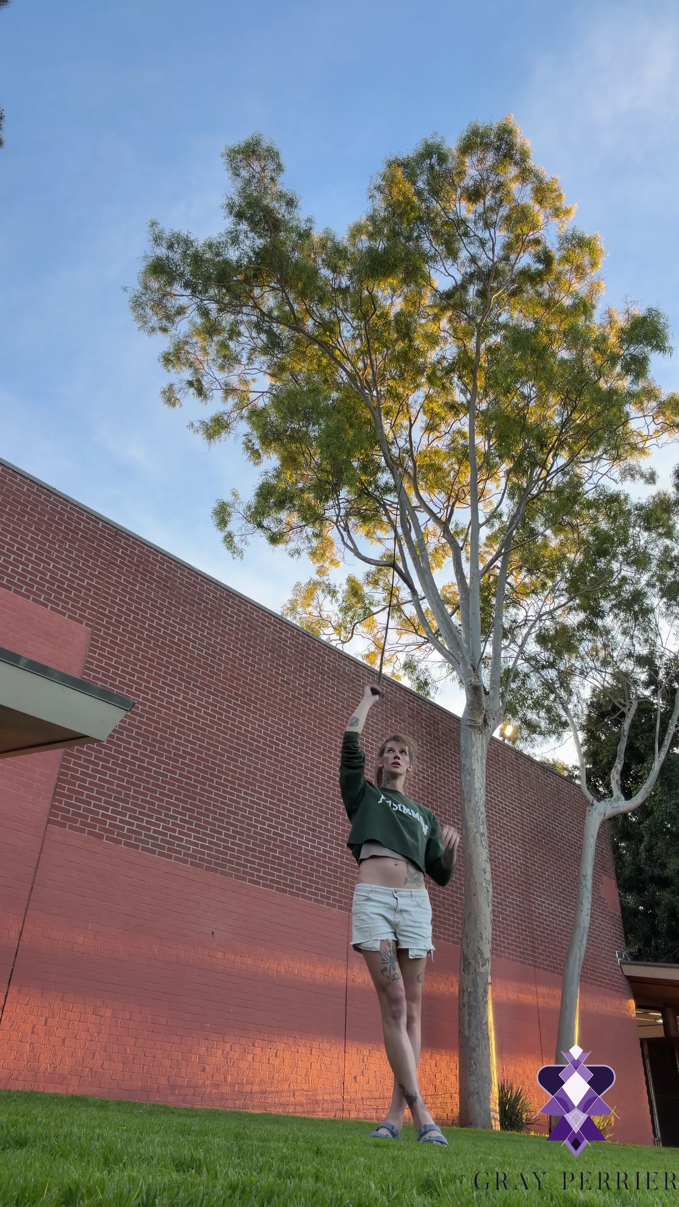 Exclusive Leak: Gray Perrier - SFW Trans Girl Bullwhip Cracking Practice 1 - Stream in FullHD | Hotleakxxx.com