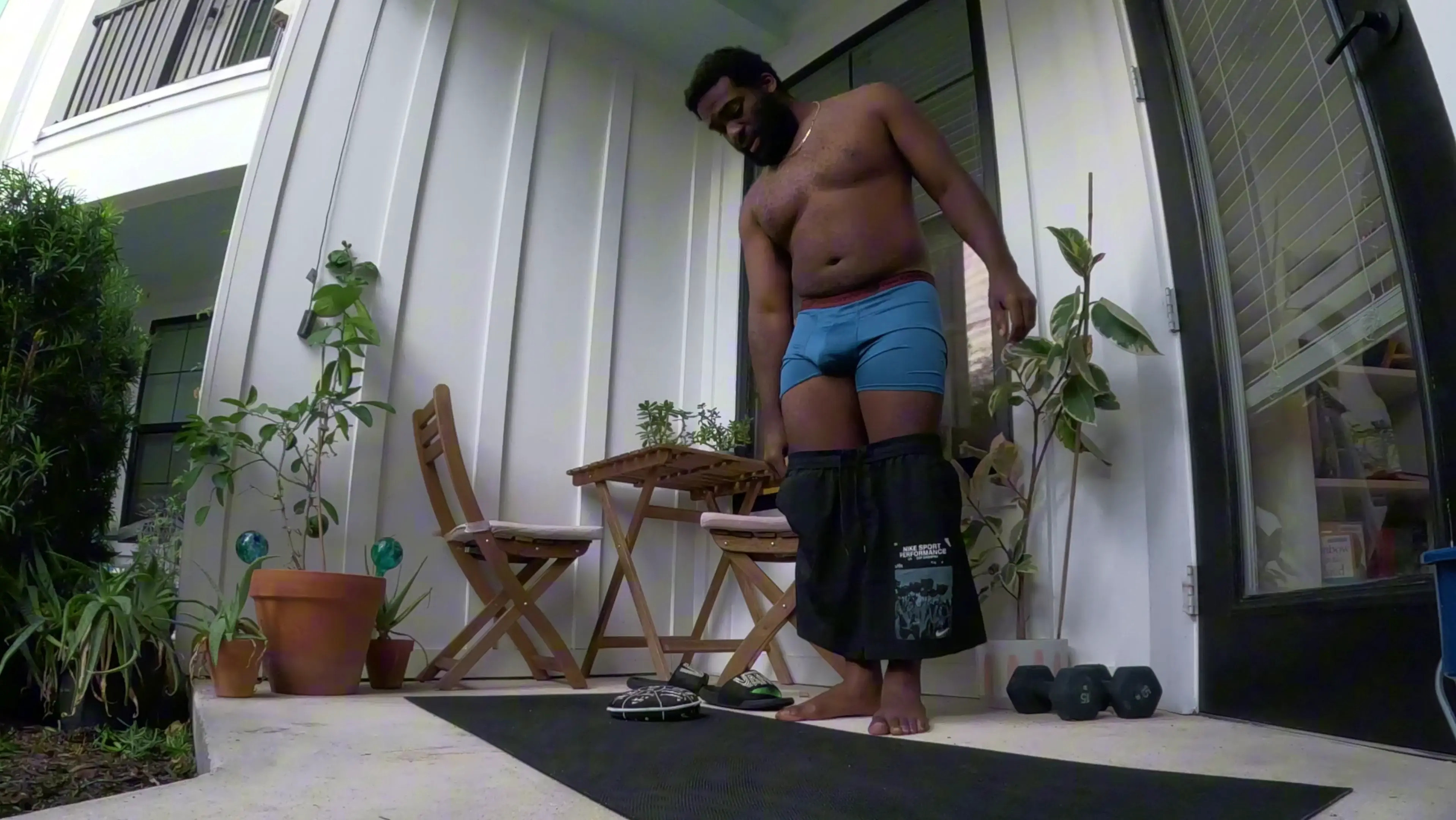 Exclusive Leak: Javarius - Morning Patio Workout Summer Body Progress Vlog - Stream in FullHD | Hotleakxxx.com