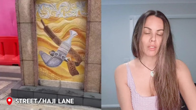 Annika Rain - Haji Lane Arab Street Experience Culture - SFW
