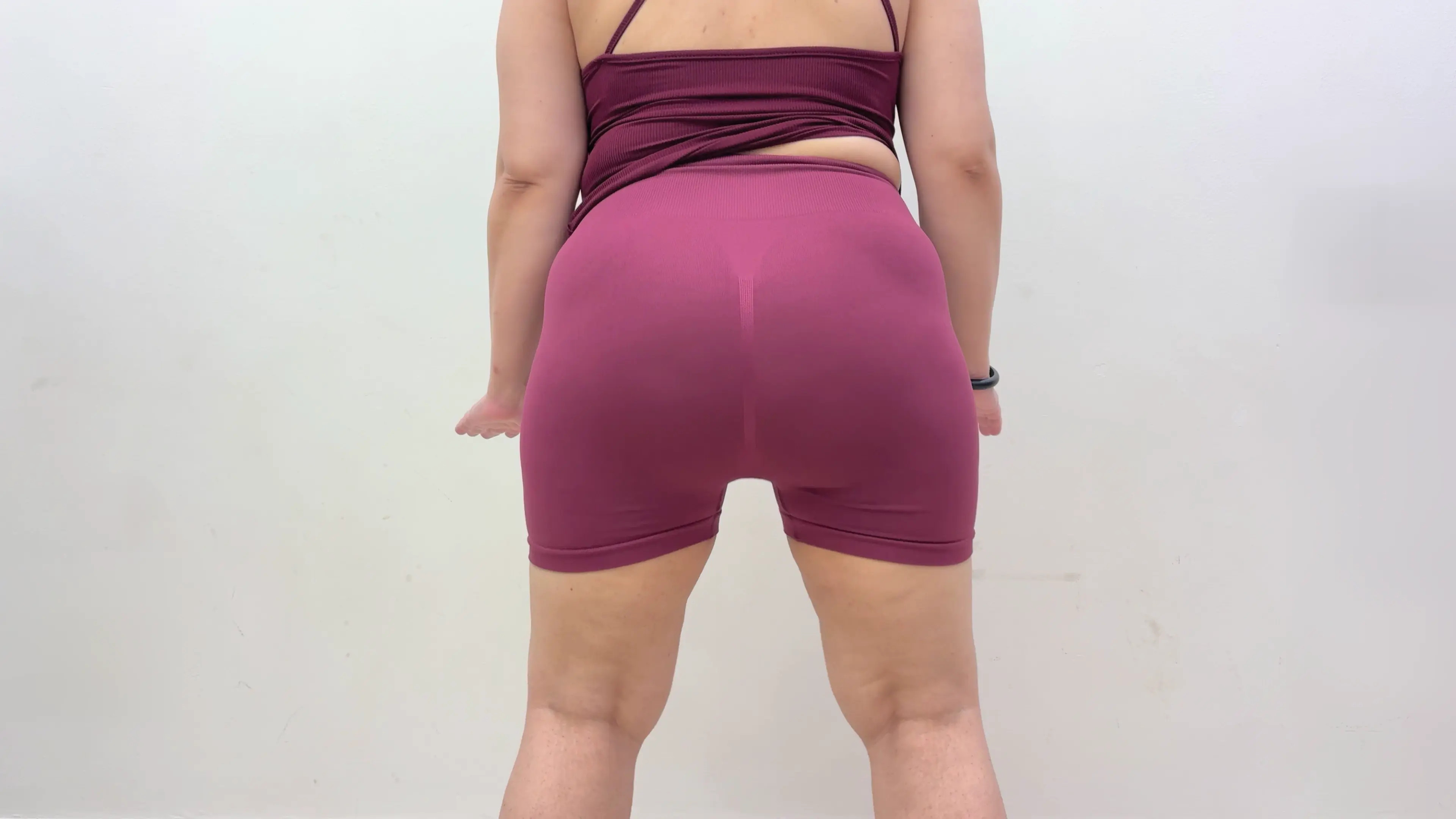 Exclusive Leak: Faustina Pierre - Deep Squats Of Thick Thighs Big Round Booty In Sportswear - Stream in FullHD | Hotleakxxx.com