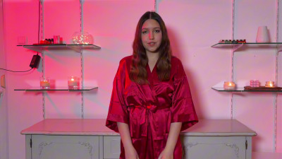 MilyMoony - VDay Look With Oil Glossy Pantyhose