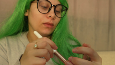 AmayaMori - I show you how I do my makeup and how I apply lipstick in 4k