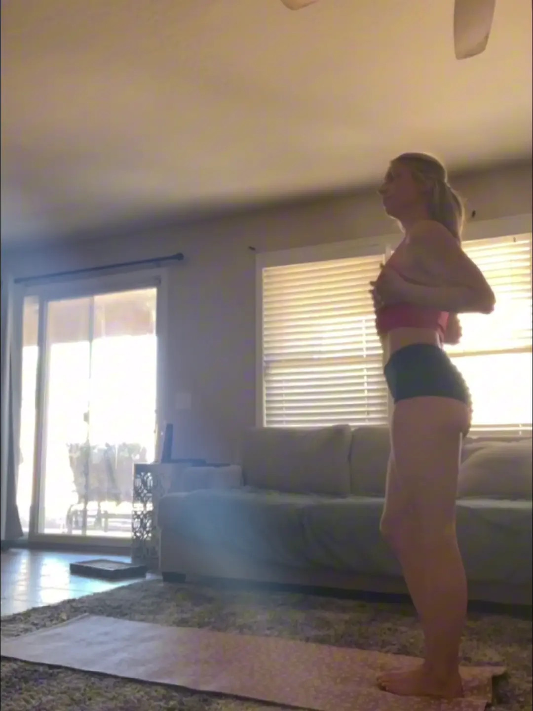 Exclusive Leak: RedsDelight - Morning Stretch - Stream in FullHD | Hotleakxxx.com