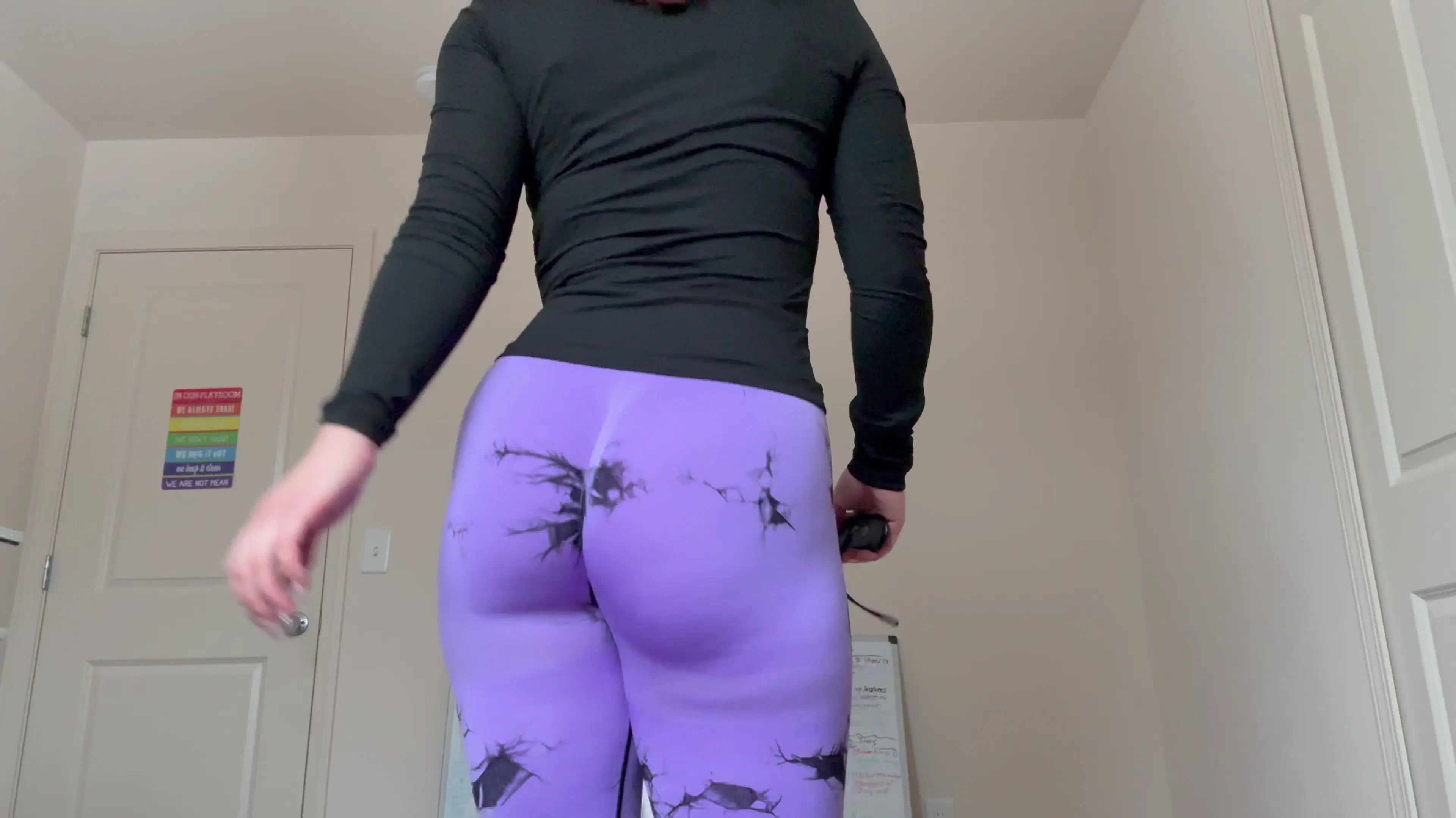 Exclusive Leak: nofacej19 - Walk with me | Purple Leggings | 4 11 half Asian - Stream in FullHD | Hotleakxxx.com