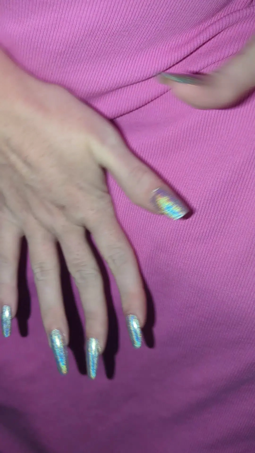 Exclusive Leak: CamGirlKitten - Mooncat Moonflower Silver Holographic Nail Polish - Stream in FullHD | Hotleakxxx.com