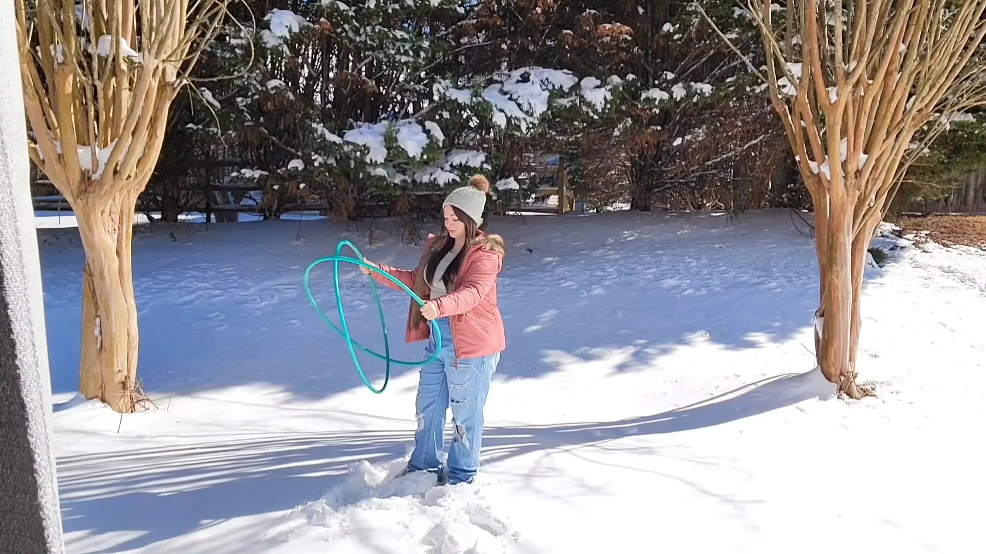 Exclusive Leak: Pepperanncan - Hula Hooping in the Snow - Stream in FullHD | Hotleakxxx.com