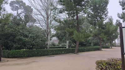 RussianVenus11 - RAINY WINTER PARK WALKING