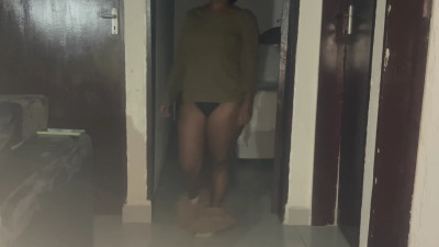 TheRealBlackDaisy - Late night pants falling down