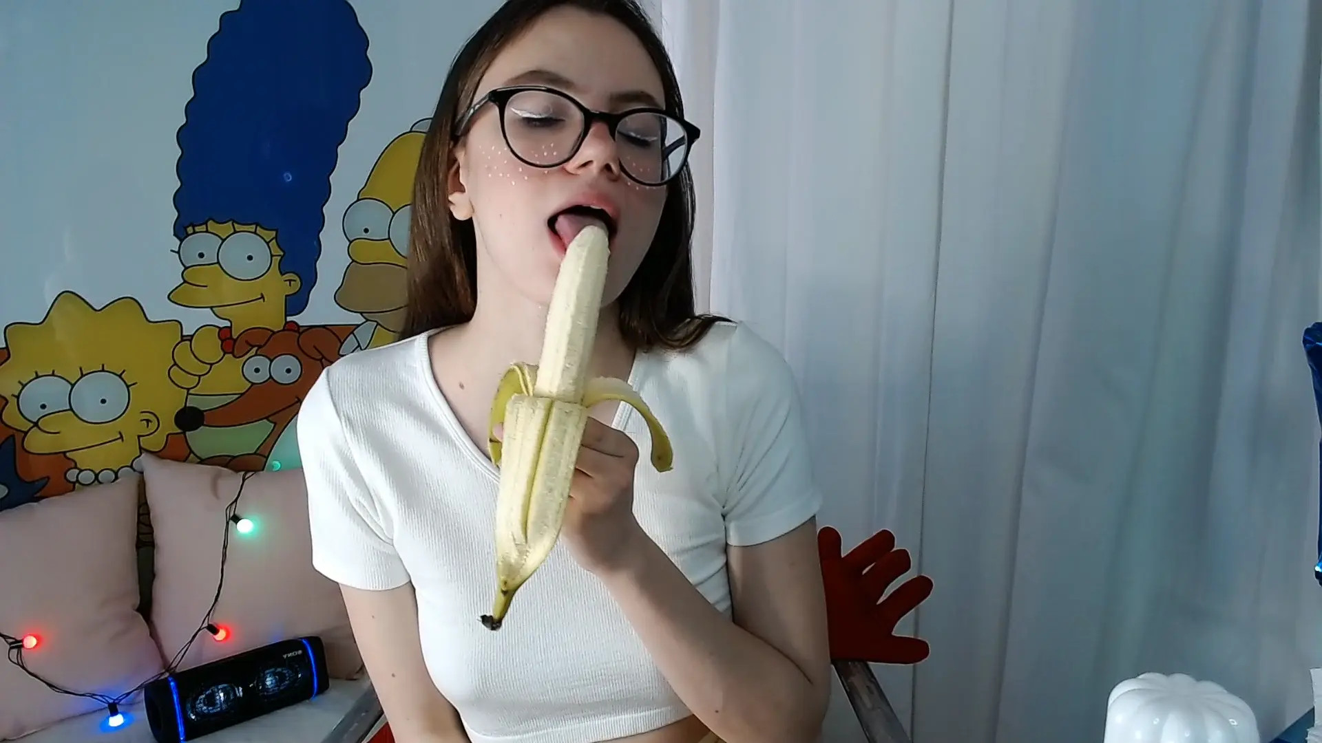 Exclusive Leak: Alyssa_Smit - Banana and whipped cream fun - Stream in FullHD | Hotleakxxx.com