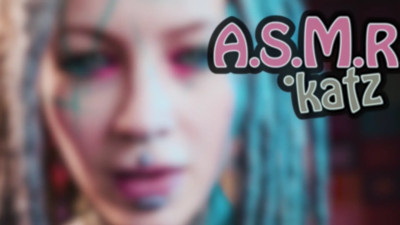 Anuskatzz - ANuskatzz and tattoo friend eat chewing gum ASMR