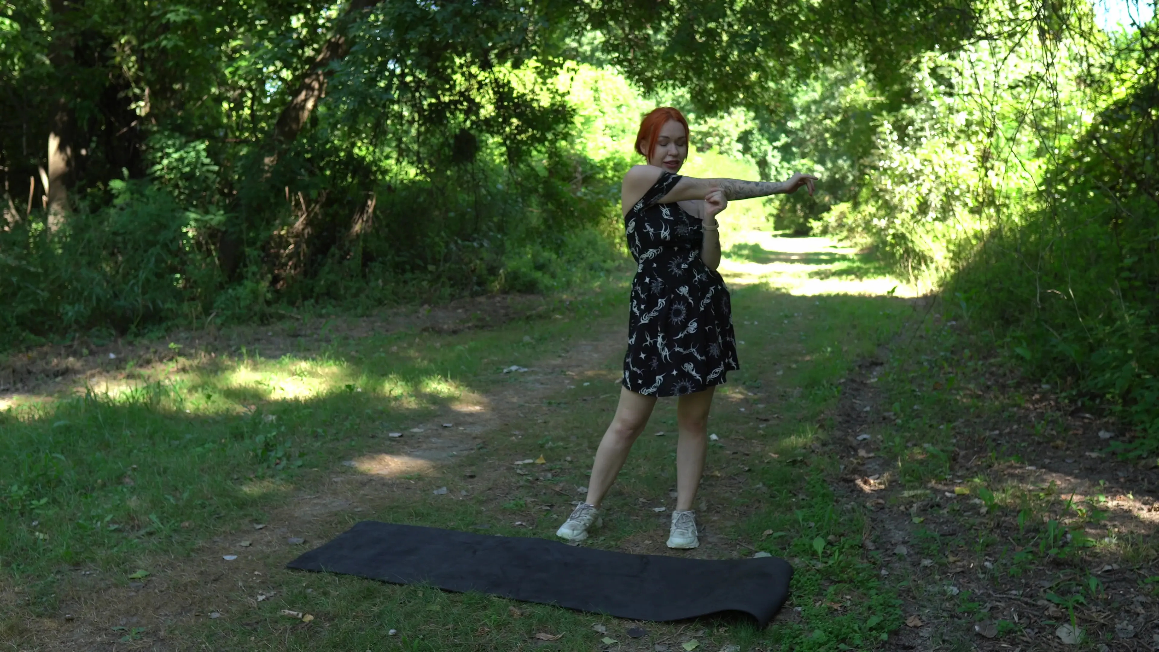 Exclusive Leak: Toma Mur - Yoga in the Forest - Stream in FullHD | Hotleakxxx.com