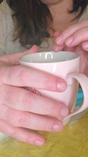AislingNoirOfficial - Coffee Steam and Hands morning Ritual CloseUp