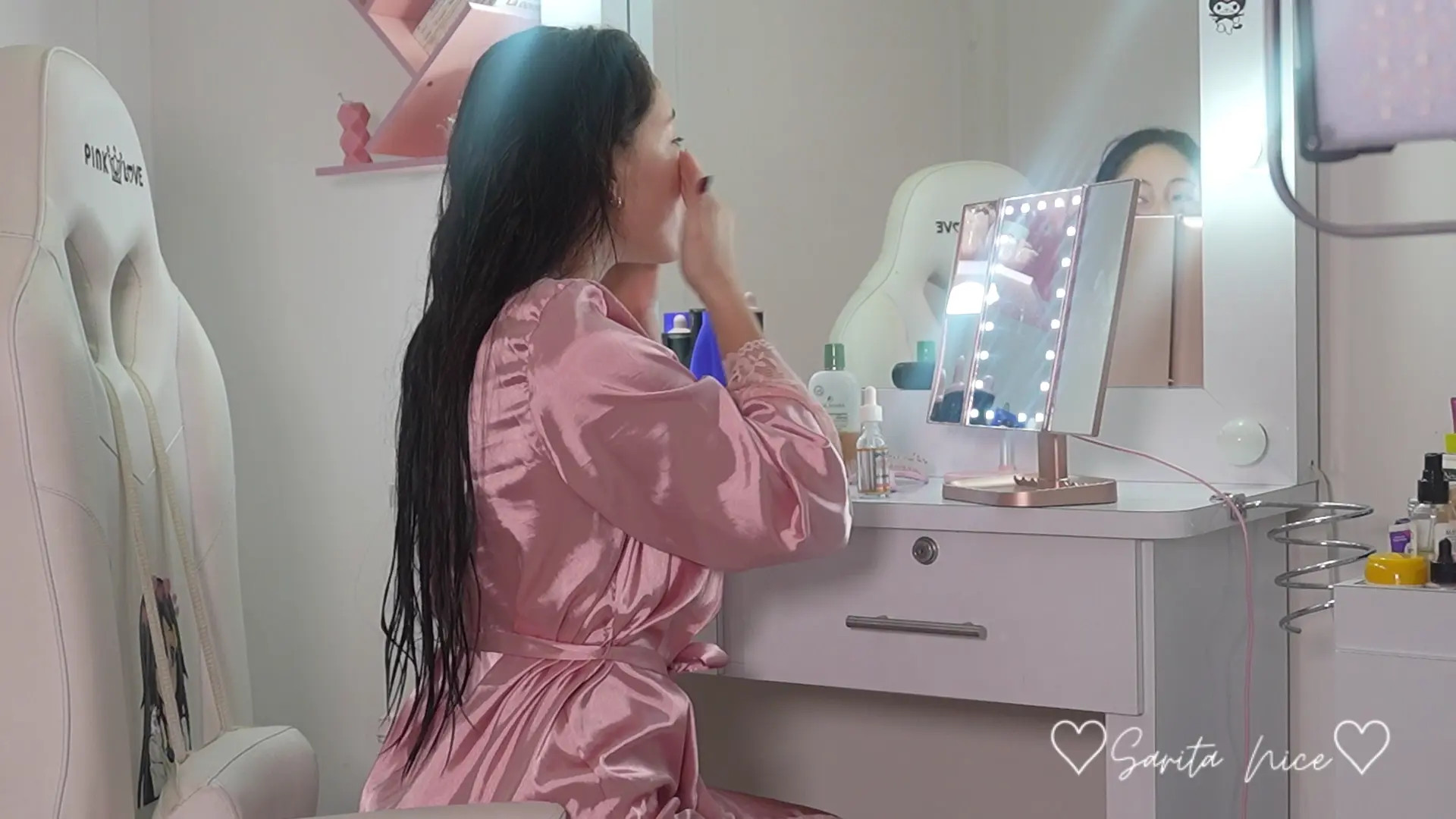 Exclusive Leak: SaritaNice_ - My routine before I start recording - Stream in FullHD | Hotleakxxx.com