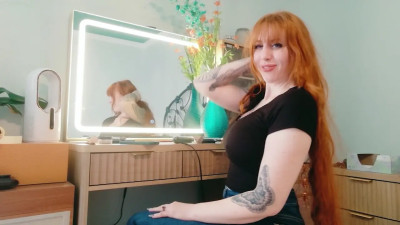 SummerSinclaire - Hair Straightening | Long Hair Fetish