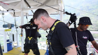 LexxDivine - LexxDivine Bungee jumping in Rishikesh