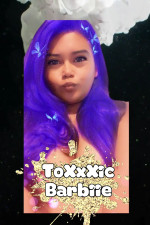 ScrewedUpBarbiie - My face & Blue hair are ToXic - ToXxXicBarbiie