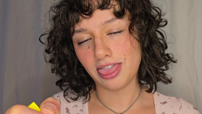 AprilStrips - Plump Red Lips SFW