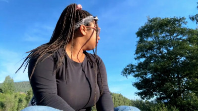 Mocha Belle - Baddie Smoking Session Outdoors In The Sun