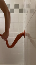 PistonPixie - Femboy takes a whole 70cm dildo